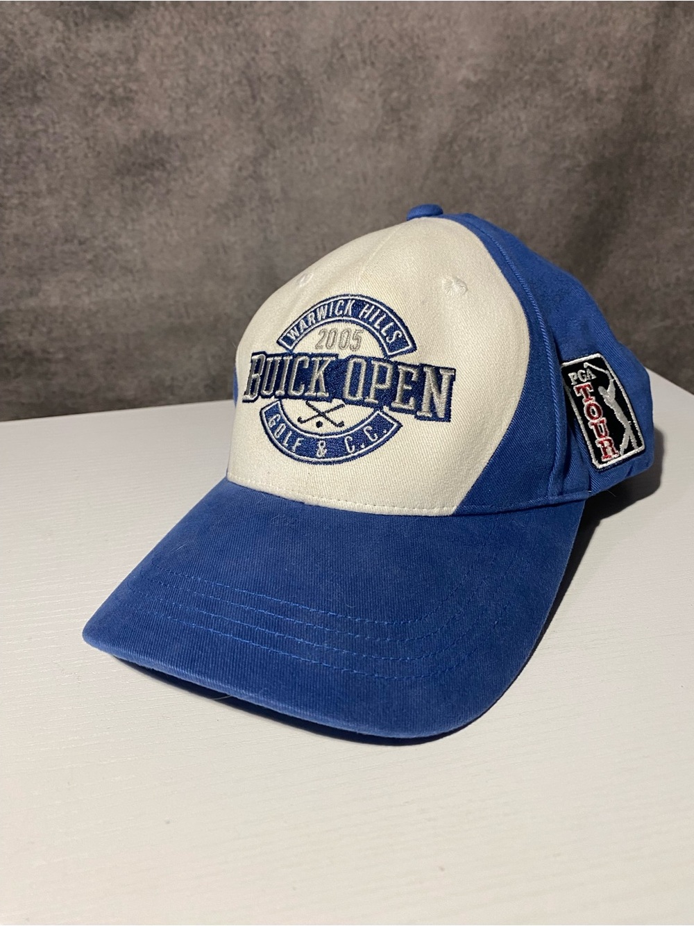 Vintage 2005 Buick Open Golf Hat Cap Warwick Hills PGA Tour Gear For Sports
